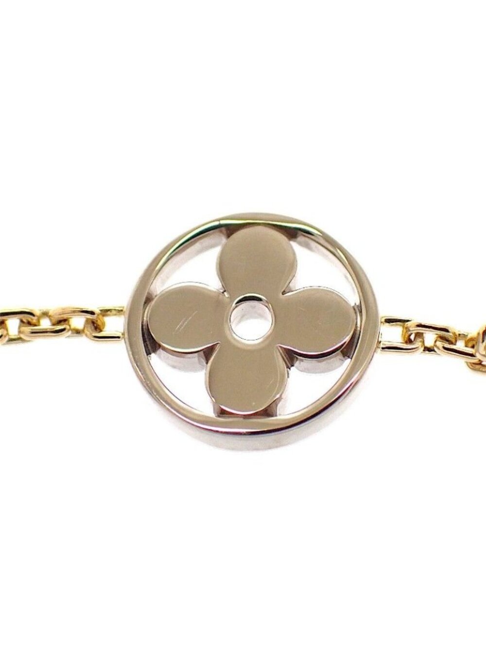 Louis Vuitton Monogram Idylle Bracelet 18k Yellow Gold 18k Pink Diamond - Picture 10 of 12